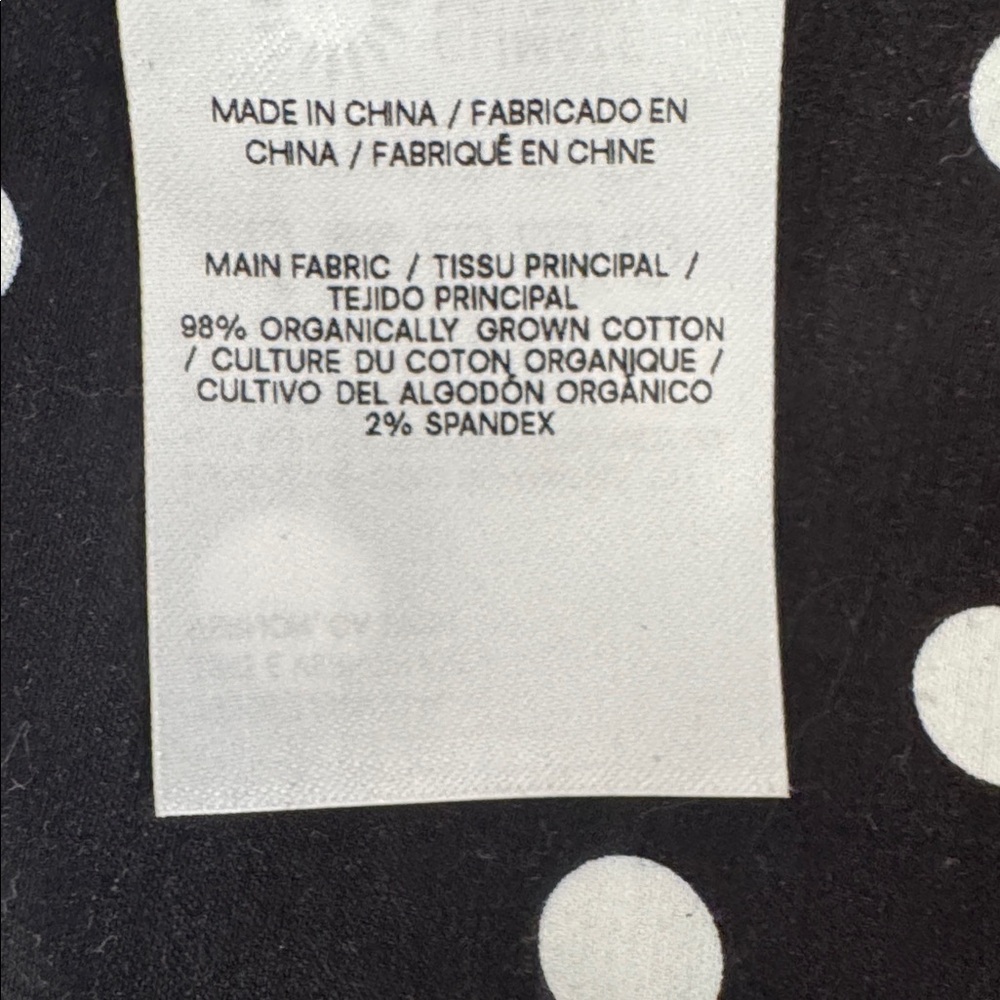 Reformation Orion black strapless polka dots ruched cami tank top - Picture 5 of 6